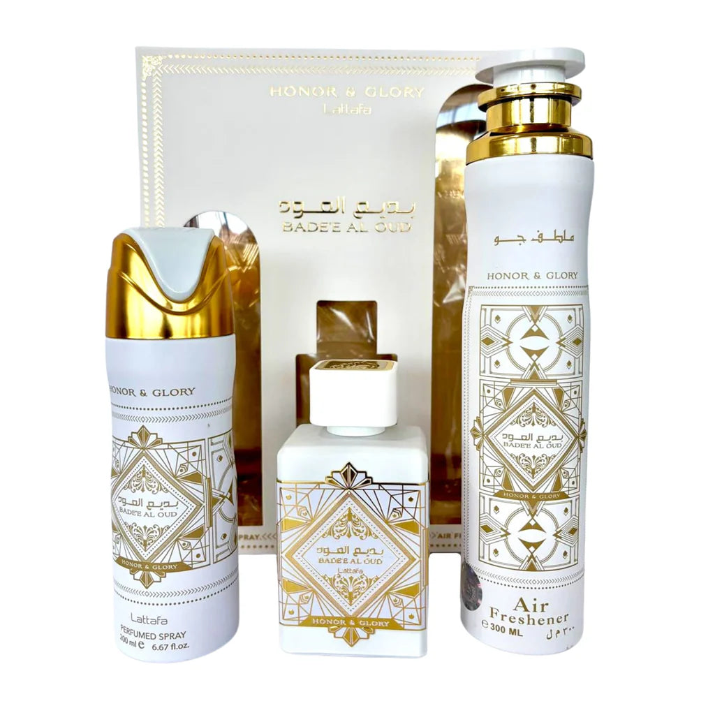 Lattafa Badee Al Oud Honor & Glory SET